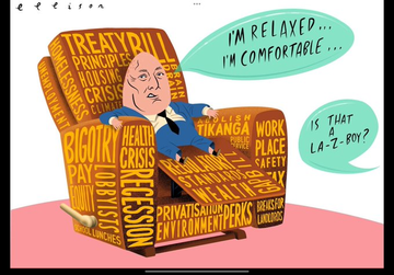 stampmemesnz's tweet image. #PartTimePM #LazyBoy