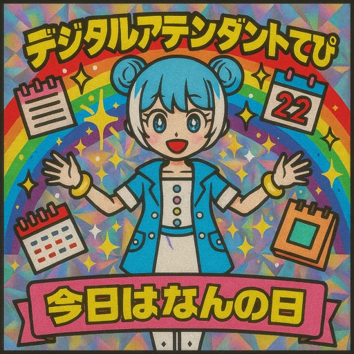 tepian_today's tweet image. 今日は円周率近似値の日。ヨーロッパでは7月22日を22/7のように表記し、これを分数(7分の22)と見なすと、アルキメデスが求めた円周率の近似値となることからきているんだ。関連する記念日として、円周率の近似値である3.14に由来して3月14日は「円周率の日」や「数学の日」となっているよ。