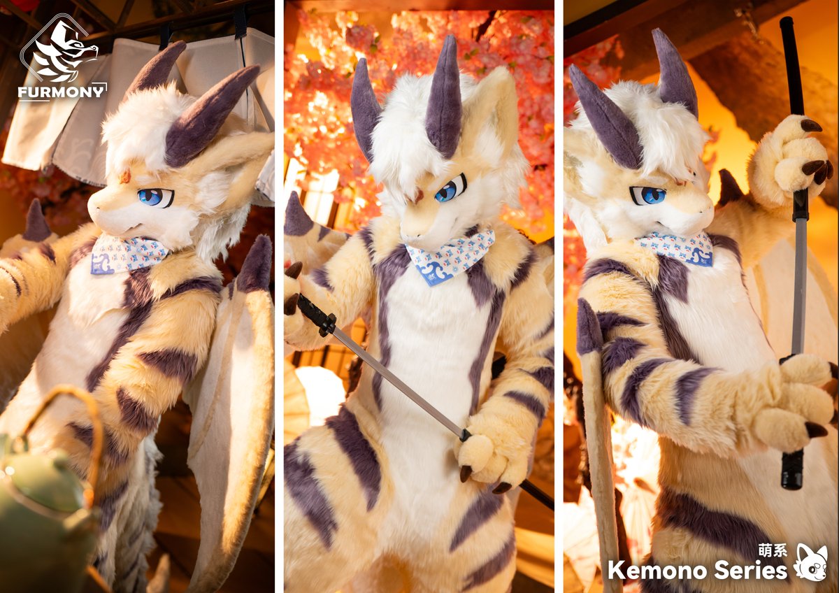 「New Commission Finished」

"The wind is strong outside. You can take shelter from the rain under my wings."

Thanks for the trust from  <a href="/Meoca_/">罗夏_xia</a>   

#furmony #furry #fursuit #鸿萌造物