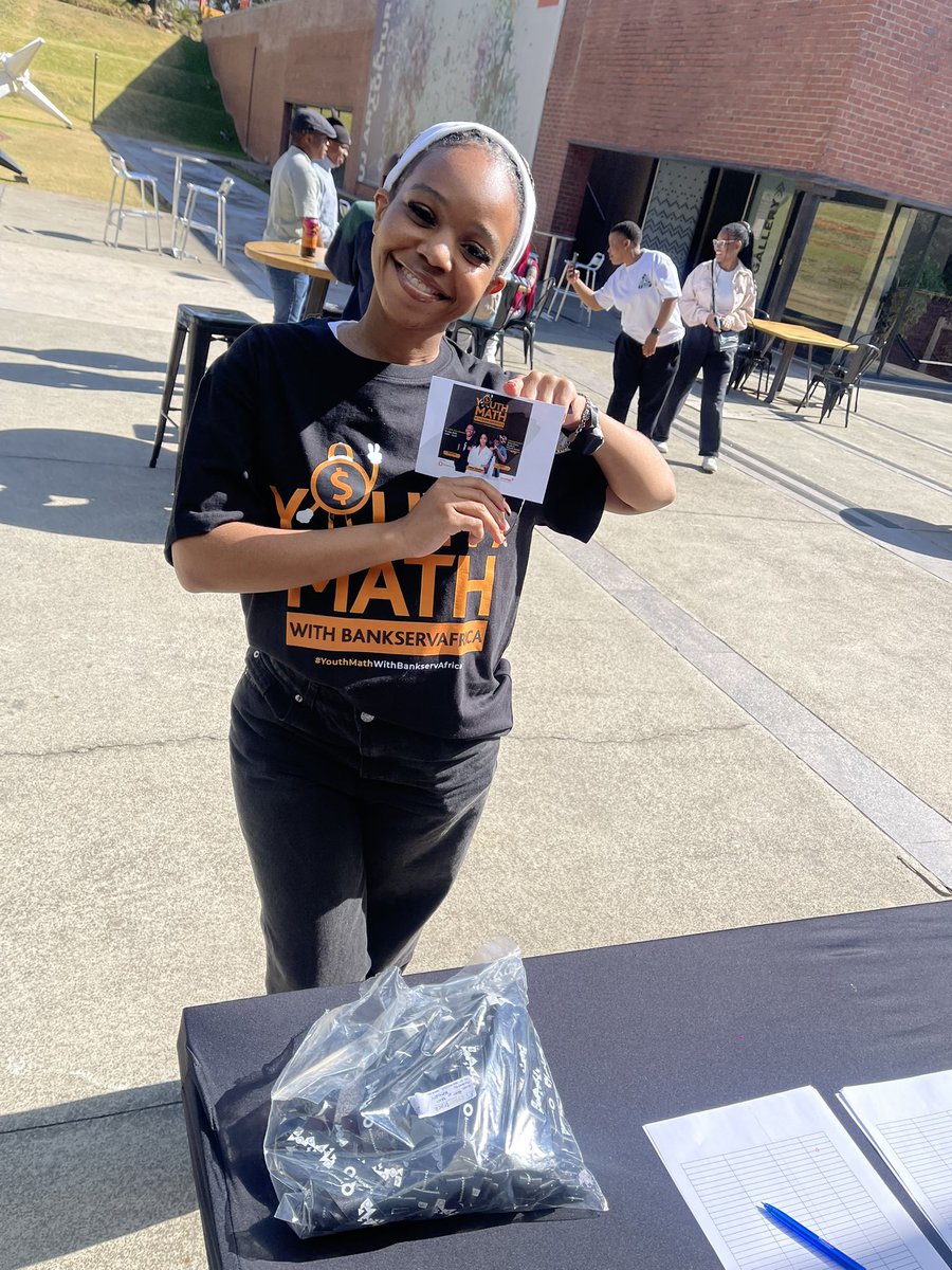 Doors are open! Pull up to the UJ APK Art Centre and secure the financial glow-up 📍
#YouthMathWithBankservAfrica #MoneyMatters