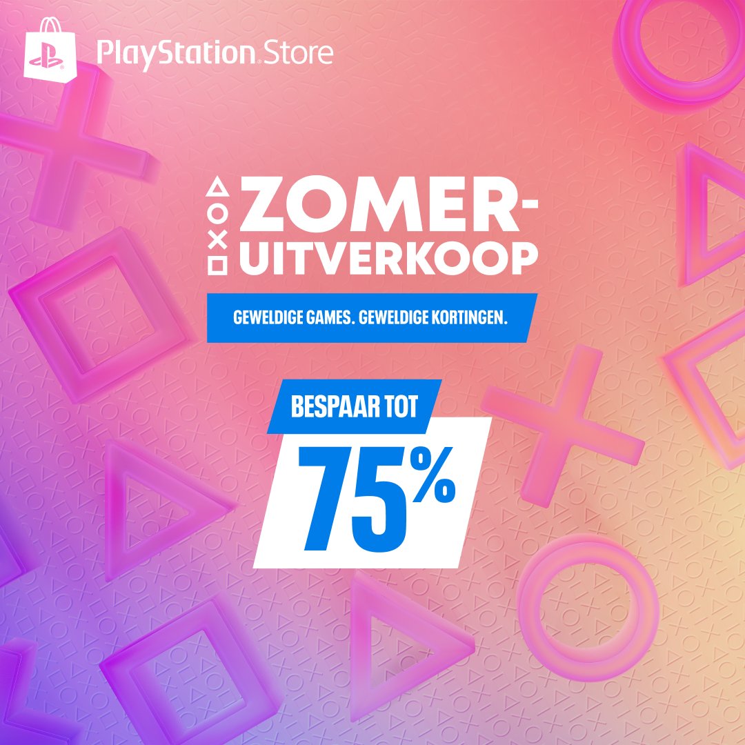 Het perfecte seizoen om lekker binnen te gamen is hier en om dat te vieren is de Zomeruitverkoop is live! 🌞

Wat wordt jouw volgende avontuur? 🗺️