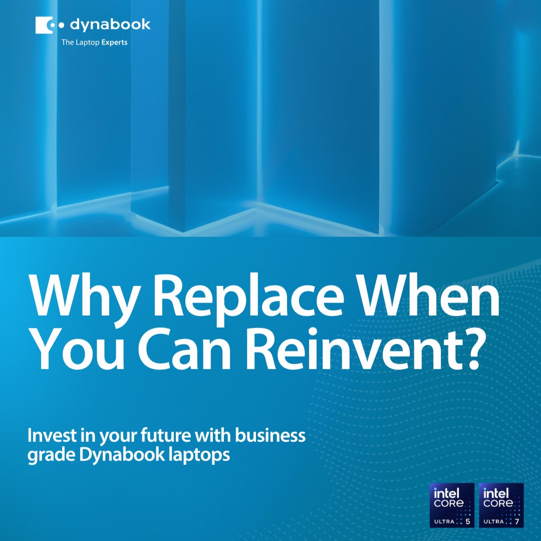 Today’s IT leaders aren’t just replacing old devices. They’re investing in AI-ready PCs.

This is more than a refresh. It’s a shift toward smarter, more future ready devices. 

Credit: Intel Corporation

#DynabookANZ