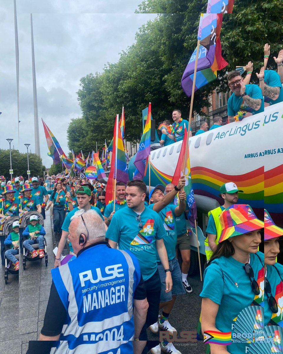 PulseSecurityM1's tweet image. 🌈 Proud to support #DublinPride2025 again this year!

The Pulse Security team was on the ground across the city helping to keep everyone safe while they celebrated. Always a highlight for us.
Got an event coming up? Visit pulsesecurity.ie — we’re ready to help.