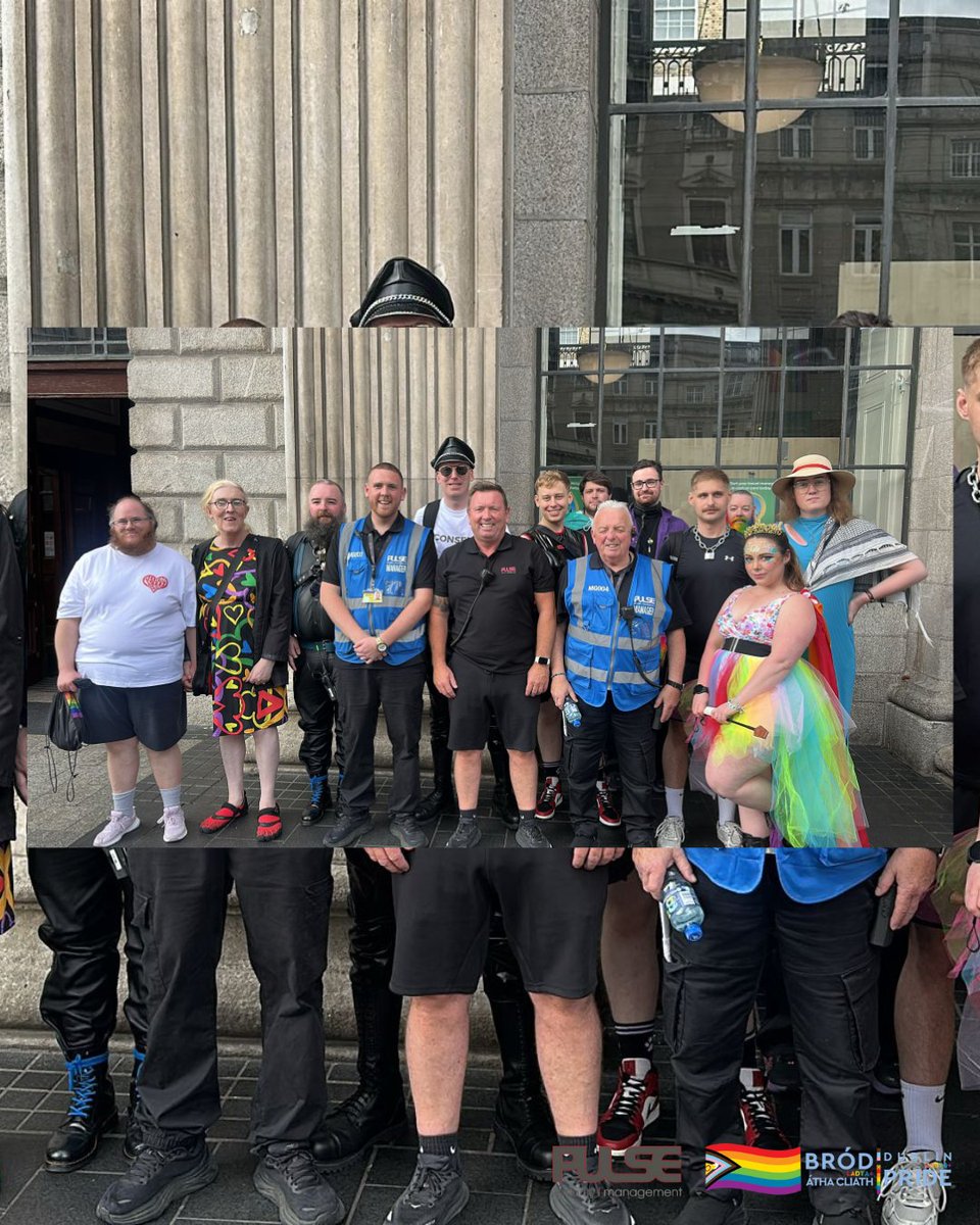 PulseSecurityM1's tweet image. 🌈 Proud to support #DublinPride2025 again this year!

The Pulse Security team was on the ground across the city helping to keep everyone safe while they celebrated. Always a highlight for us.
Got an event coming up? Visit pulsesecurity.ie — we’re ready to help.