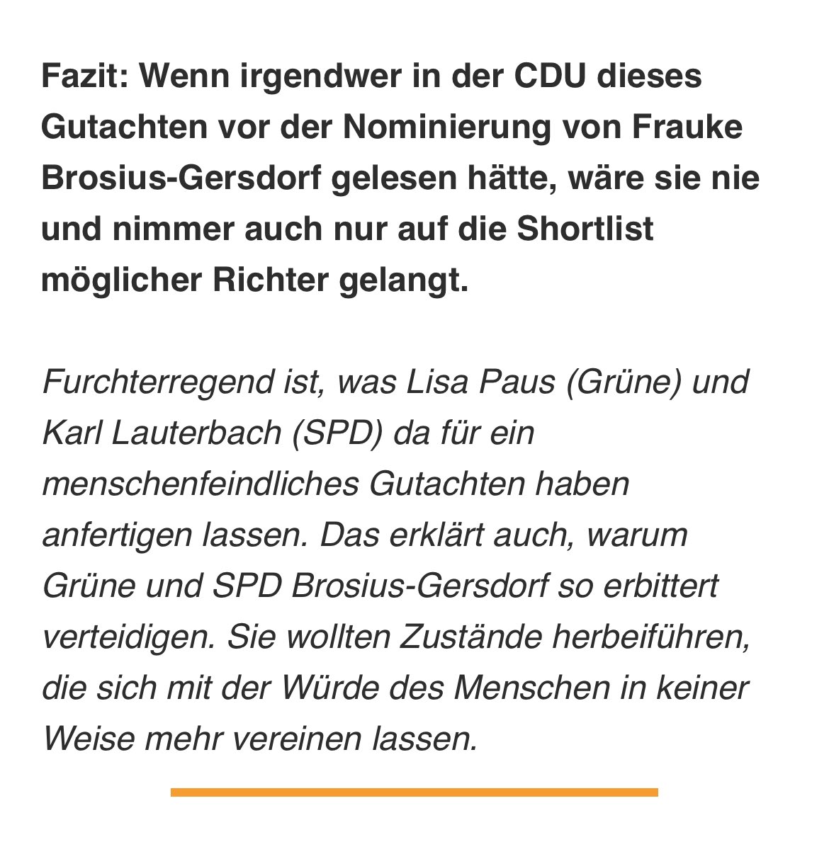 Andreas Patzwahl (@apatzwahl) on Twitter photo Also, wenn die <a href="/cducsubt/">CDU·CSU</a> Parlamentarier das in Sachen #BrosiusGersdorf und #Kaufhold nicht schnallen, dann schmieren <a href="/CDU/">CDU Deutschlands</a> und <a href="/CSU/">CSU</a> in den Umfragen mal so richtig ab!
Und von der 13% <a href="/spdde/">SPD Parteivorstand 🇪🇺</a> ganz zu schweigen. Die wird komplett in Richtung 5 % Hürde rauschen, wenn der Bürger Also, wenn die <a href="/cducsubt/">CDU·CSU</a> Parlamentarier das in Sachen #BrosiusGersdorf und #Kaufhold nicht schnallen, dann schmieren <a href="/CDU/">CDU Deutschlands</a> und <a href="/CSU/">CSU</a> in den Umfragen mal so richtig ab!
Und von der 13% <a href="/spdde/">SPD Parteivorstand 🇪🇺</a> ganz zu schweigen. Die wird komplett in Richtung 5 % Hürde rauschen, wenn der Bürger