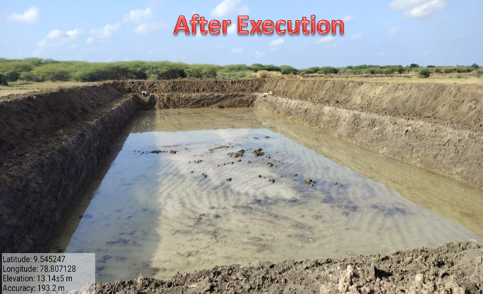 TNIAMProject's tweet image. Farm pond construction
Phase: IV
Beneficiary name: Nagalingam
S.F. No.: 255/2
Village: Attangudi
Block: Nainarkoil
District: Ramanathapuram
AED Specialist
@Worldbank @WorldBankWater @WBPubs @WorldBankIndia @tamilnadu_wrd @tn_agriengg @FisheriesTN
#AgriEngineering…