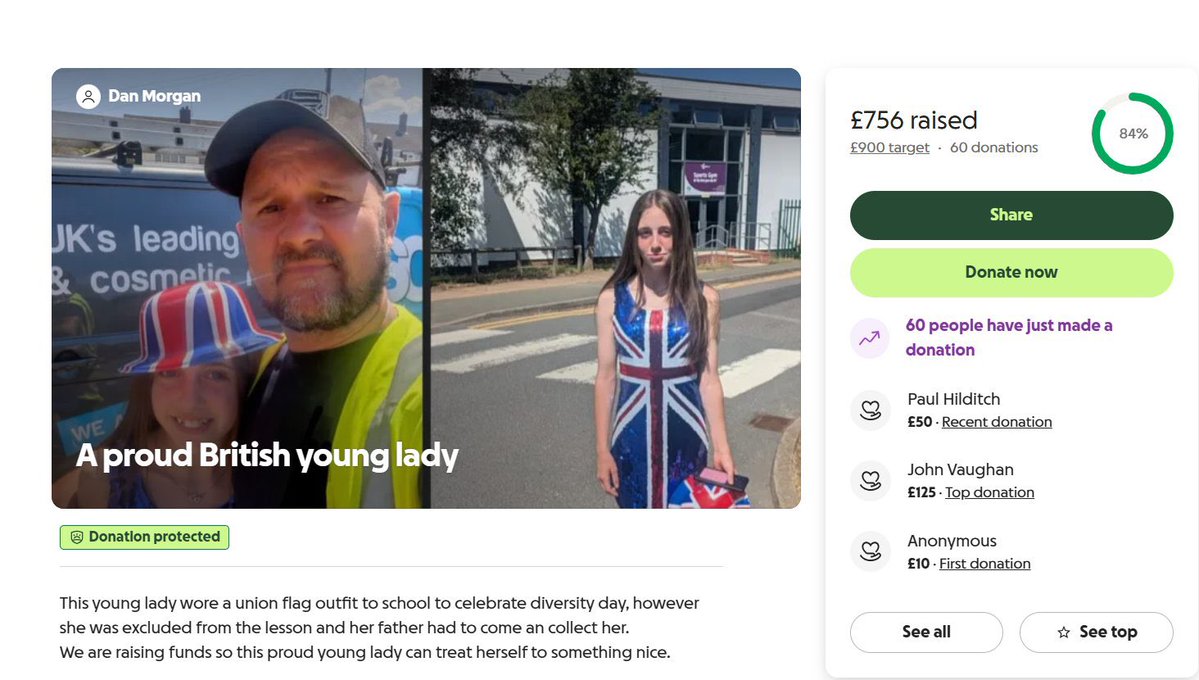 FreddyQuinne's tweet image. “My daughter got sent home from school for dressing like a Spice Girl can we have £900 please”