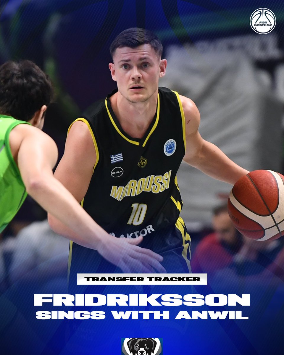 FIBAEuropeCup's tweet image. Icelandic floor general incoming. 🫡🇮🇸
Can Elvar Fridriksson help @Anwil_official reach the #FIBAEuropeCup Regular Season?