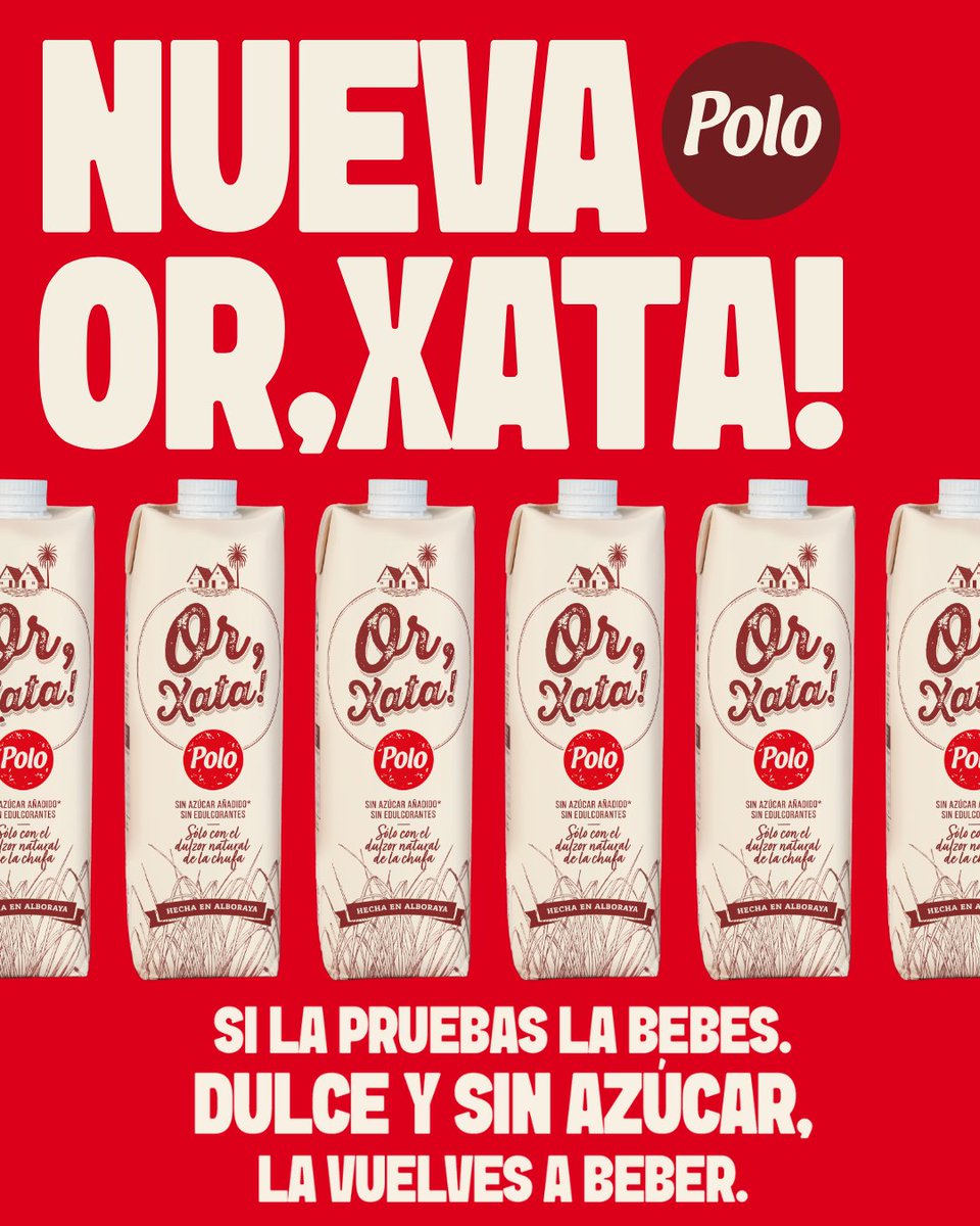 Esperamos que el coste del centímetro cuadrado en nevera no esté muy caro, porque sabemos que nos vamos a colar en muchas. 😬

#OrxataSIN #Sinazucar #Sinedulcorantes #Valencia #FartonsPolo