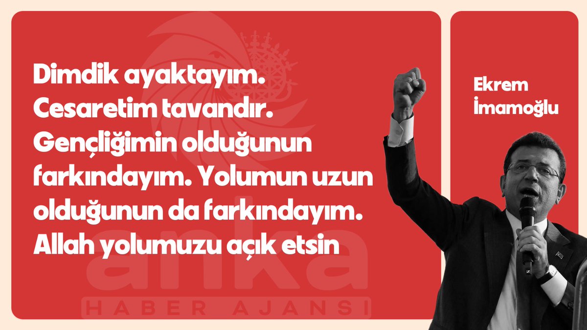 Ekrem İmamoğlu'nun savunmasından