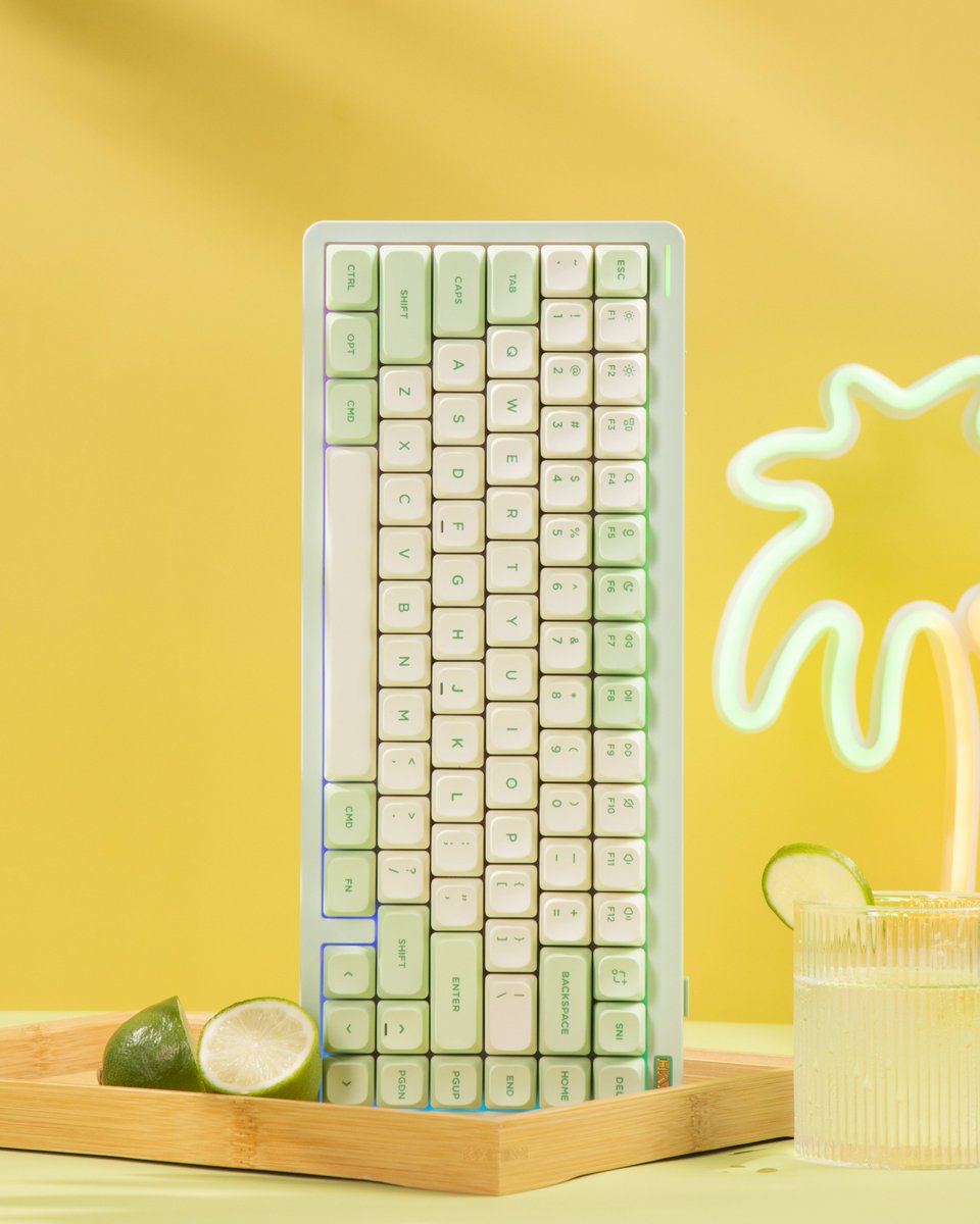 nuphystudio's tweet image. Summer sale is almost over—only 48 hours left!
What’s your summer keyboard mood?
🍋 Zesty & Fresh
💗 Soft & Sweet
☁️ Clean & Calm
🩵 Cool & Collected
No matter your vibe, the perfect keyboard is waiting.
#nuphy #keyboard #summervibes #summersale #Countdownto #customkeyboard…