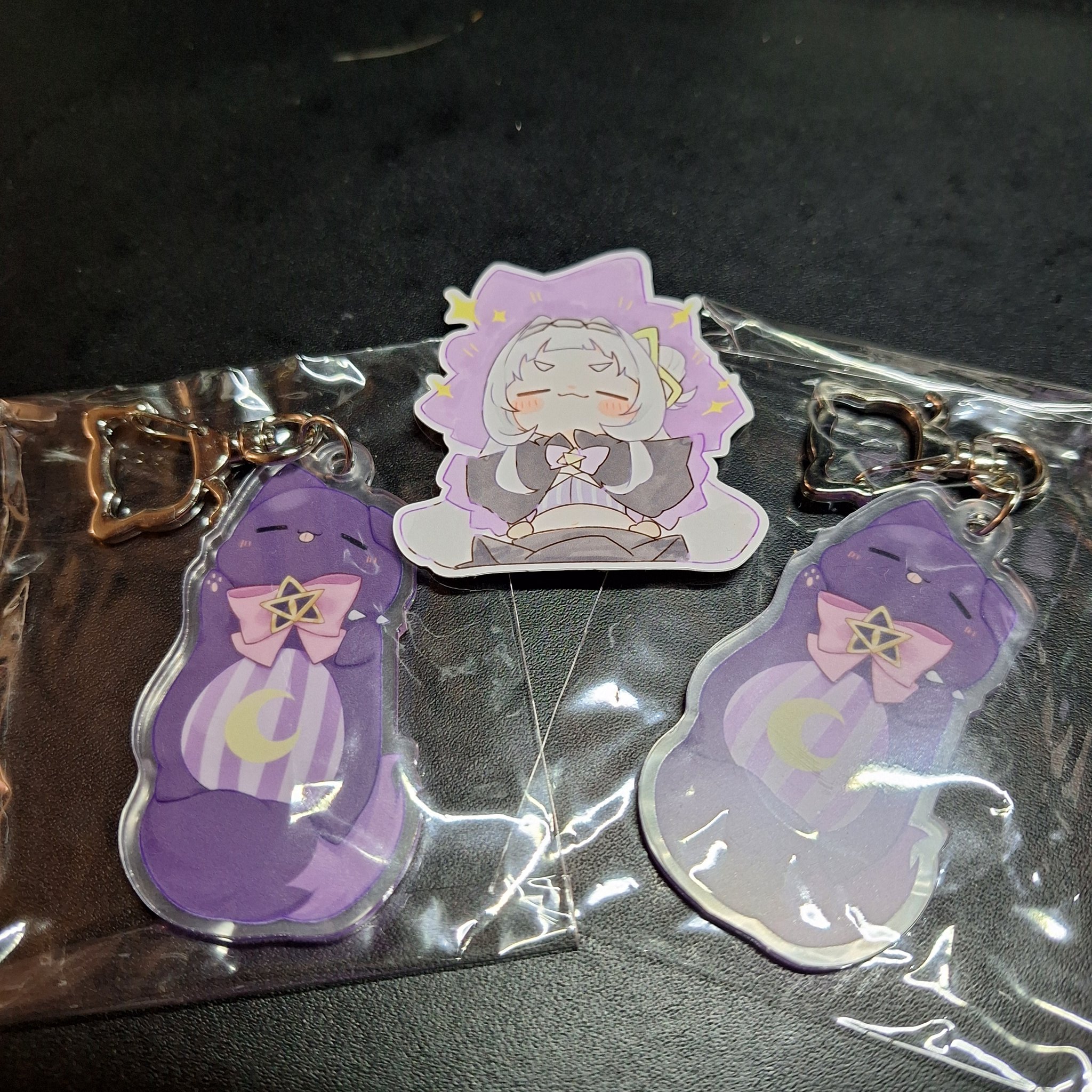 猫ちゃんキーホルダー⭐️ゼロ様 りすなーのせいじゃん😈🌙🛸💜🪼☁ on X: 