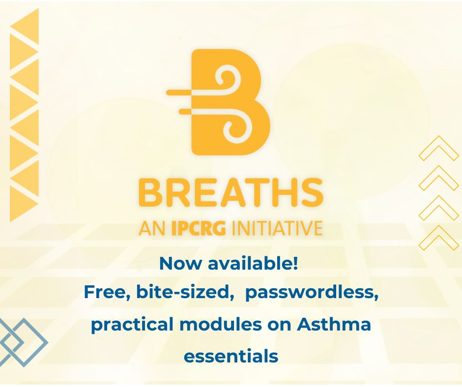 IPCRG's tweet image. 📢 Breaths, our new e-learning initiative, offers mini-courses to boost confidence and skills in respiratory care. Our first mini-series focuses on asthma care, and we recently launched a new Breath on Rhinitis diagnosis.
Find out more at:
buff.ly/WAxHKbU