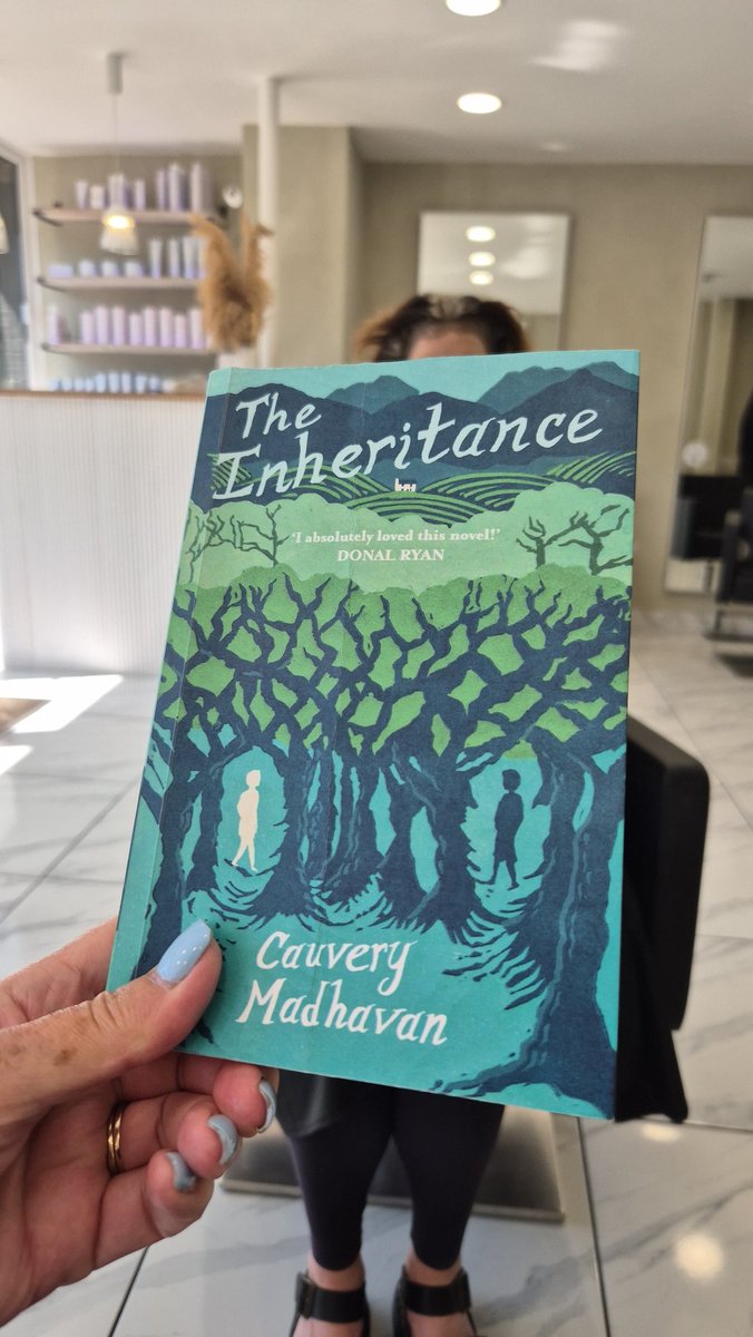 Sally Bromley (@sally_bromley) on Twitter photo At the hairdressers having my roots done & starting a new book, The Inheritance by <a href="/CauveryMadhavan/">Cauvery Madhavan</a>. Been looking forward to this for a while. The cover matches my nails. π
π
#bookpost At the hairdressers having my roots done & starting a new book, The Inheritance by <a href="/CauveryMadhavan/">Cauvery Madhavan</a>. Been looking forward to this for a while. The cover matches my nails. π
π
#bookpost