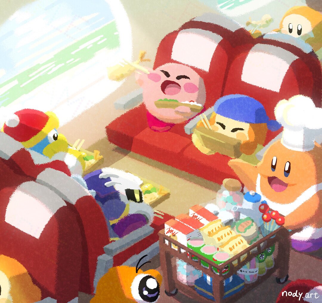 nody_lowmoo's tweet image. 駅弁🍱
#カービィ #kirby