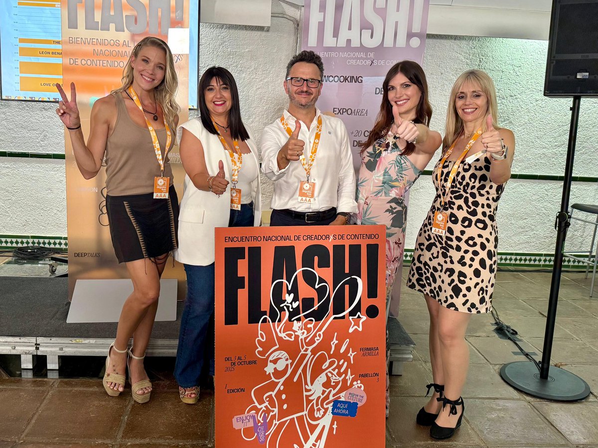 Muy ilusionados con FLASH!, el I encuentro nacional de creadores de contenido turístico, cultural y gastronómico que se celebrará en #Fermasa del 3 al 5 de octubre, coincidiendo con la Feria de los Pueblos y la Feria Sabores de Nuestra Tierra. Pronto, más noticias.