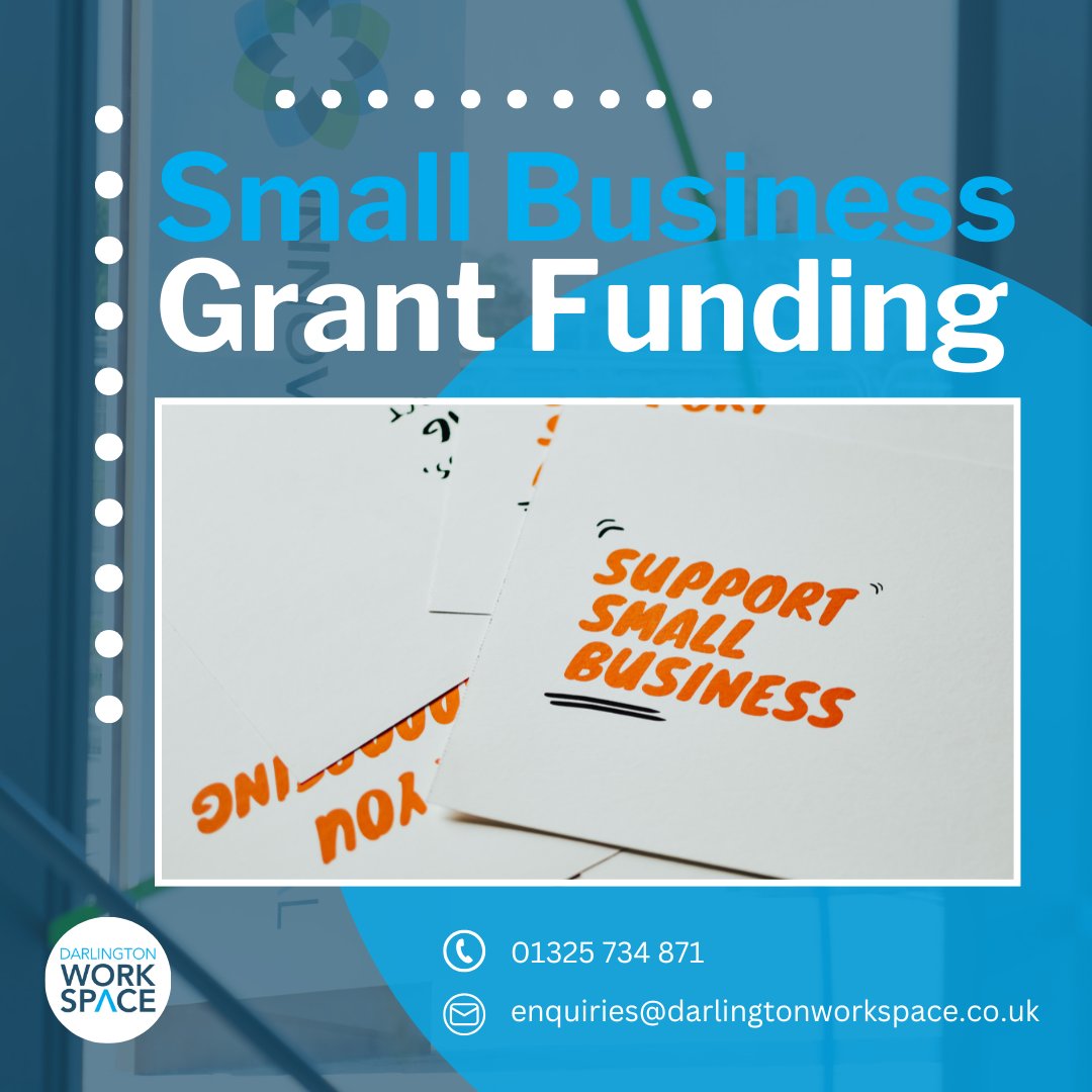 Think you qualify for the small business grant fund? Visit the Darlington BC website and find out today.

darlington.gov.uk/business-rates…

#darlington #businessspace #workspace #officespace #biccoworking #officelife #teesside #lovedarlo #businessgrowth