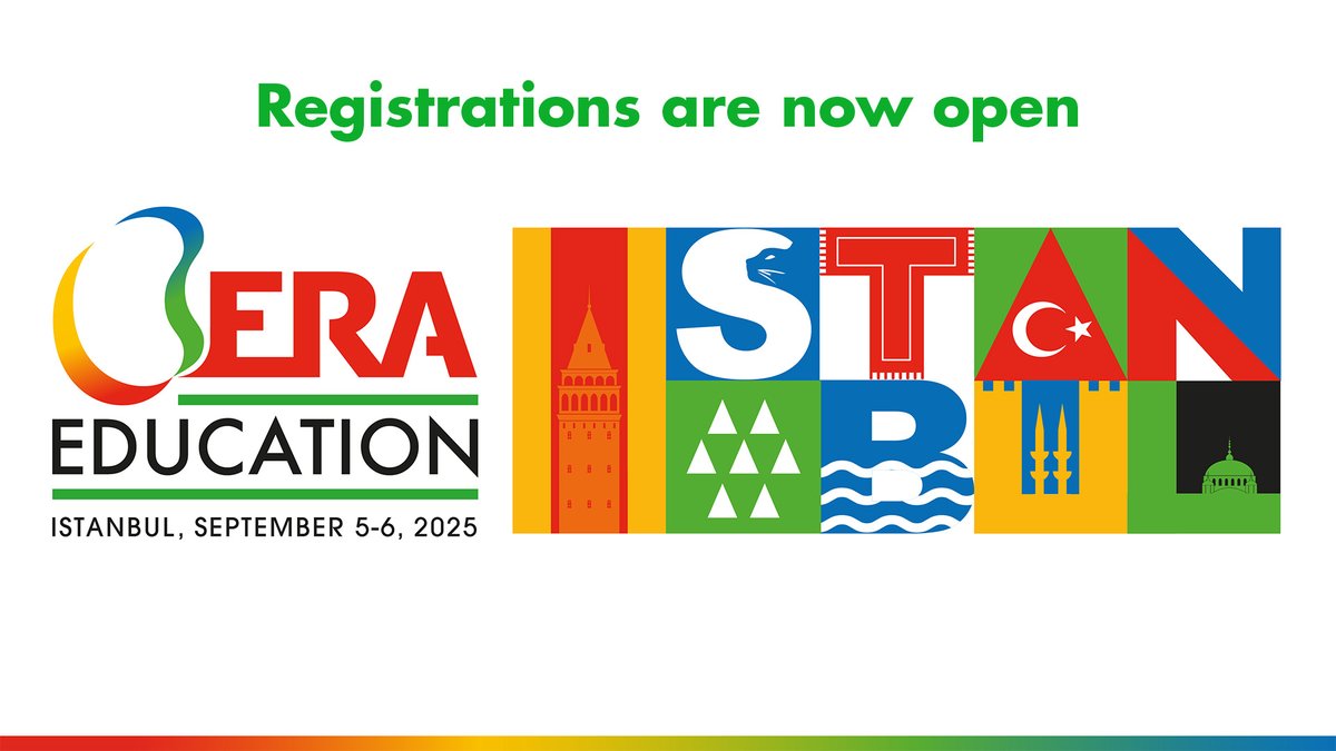 ERA - European Renal Association (@erakidney) on Twitter photo 📢 Don't forget to register for ERA Education – Istanbul 2025 and enjoy:
📚 Insightful educational sessions & Hands-on-Courses
📊 Industry symposia & exhibitions
🎓 Certificate of attendance plus EACCME®/UEMS credits
📆 Mark your calendar for September 5-6, 2025 📢 Don't forget to register for ERA Education – Istanbul 2025 and enjoy:
📚 Insightful educational sessions & Hands-on-Courses
📊 Industry symposia & exhibitions
🎓 Certificate of attendance plus EACCME®/UEMS credits
📆 Mark your calendar for September 5-6, 2025
