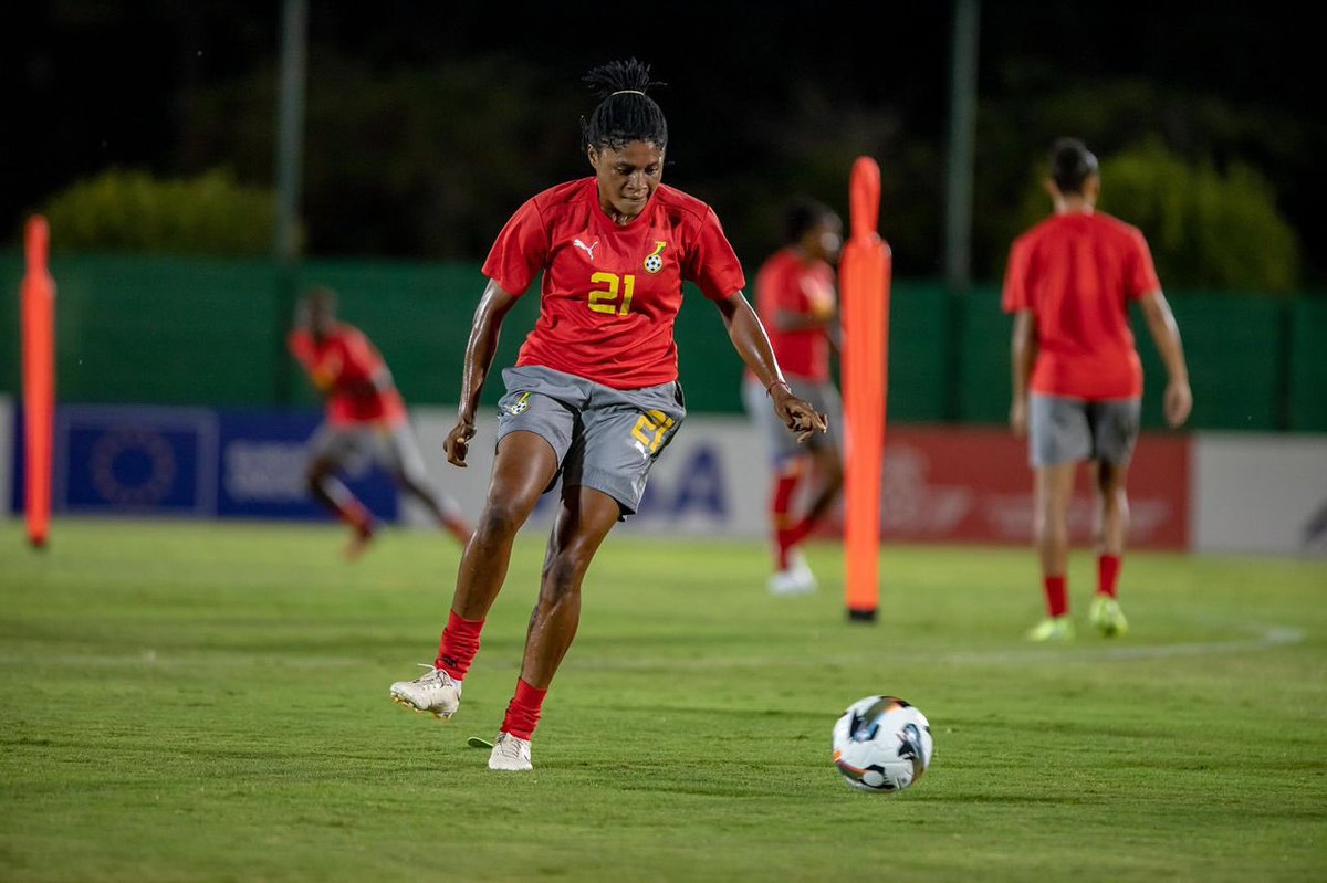 Still at it, we keep pushing🇬🇭

#NA21
#blackqueens
#WAFCON2024