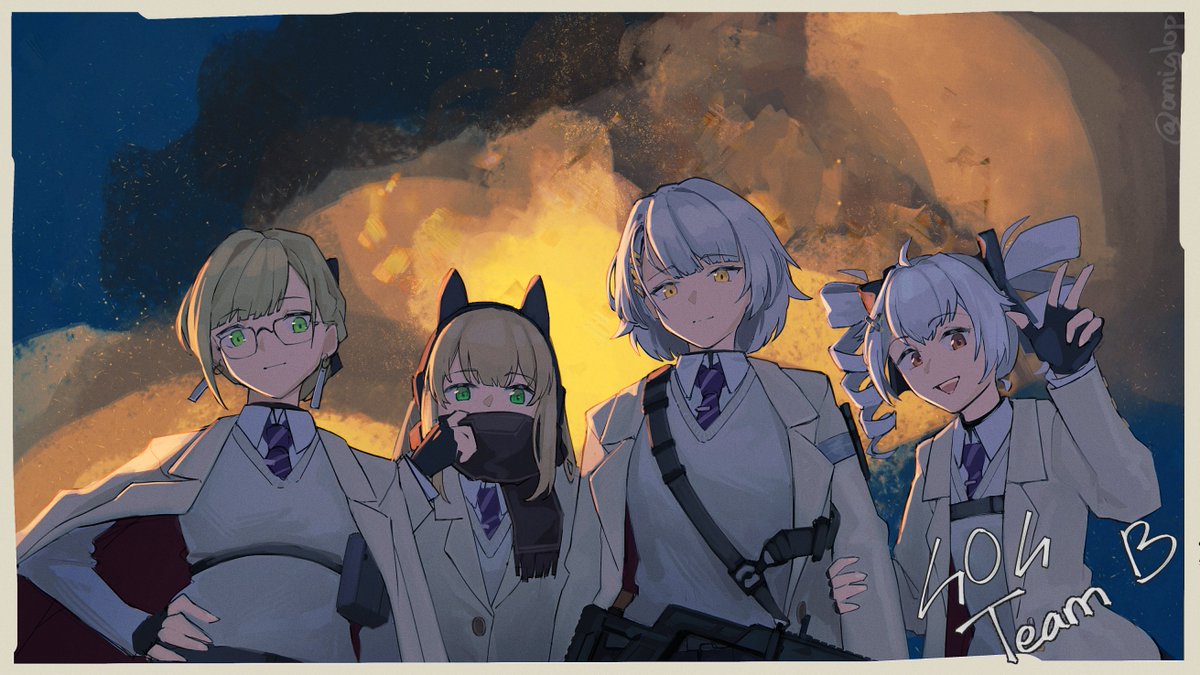 omiglop's tweet image. H.I.D.E. 404 Combat Team B