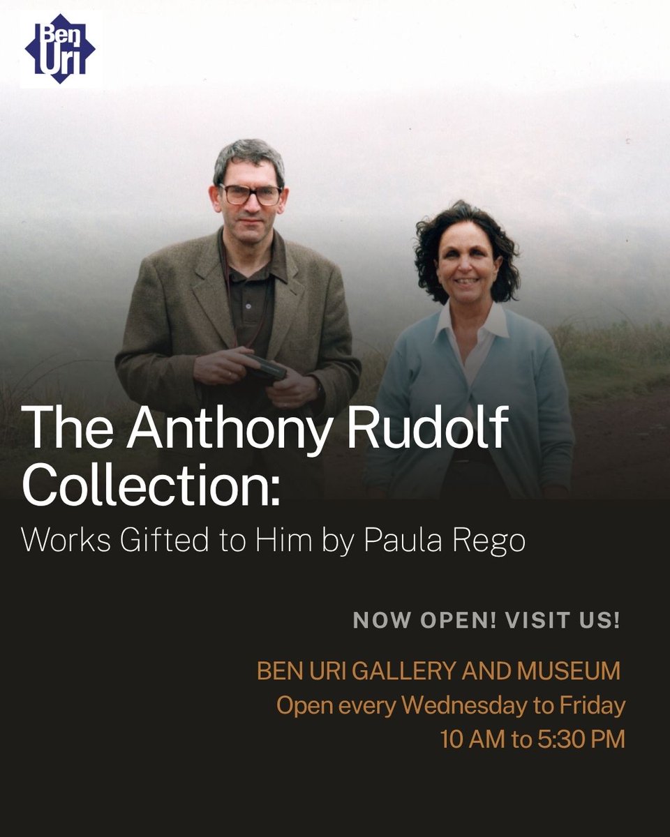BenUriOnline's tweet image. Glimpse into the friendship between Paula Rego and Anthony Rudolf through works she gifted him.

Visit The Anthony Rudolf Collection – now open at Ben Uri Gallery and Museum.

108A Boundary Road, NW8
Wed–Fri, 10 AM–5.30 PM | Until 5 Sept 2025
Free Entry

#BenUri #PaulaRego