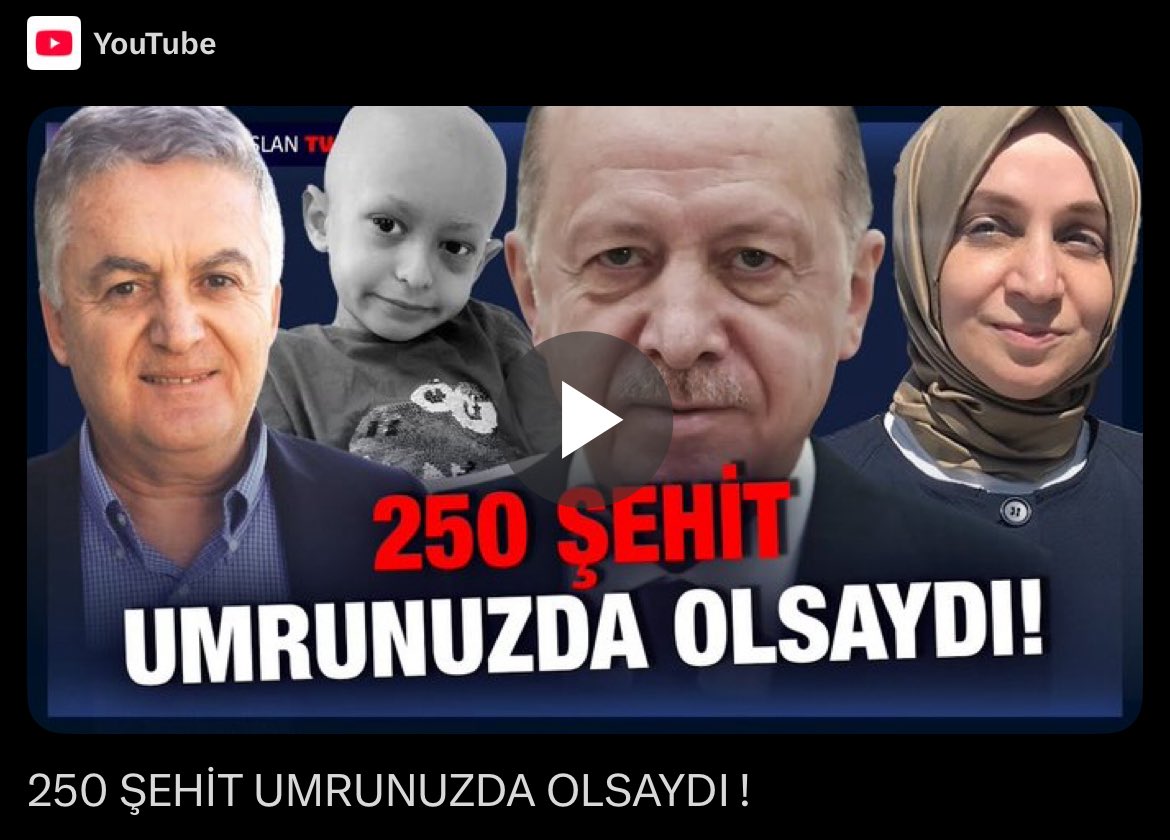SokBilgi's tweet photo. “250 Şehit Umrunuzda Olsaydı!”

AİHM kararları hiçe sayılıyor, Meclis kürsüsünde işkence konuşulunca hemen “250 şehit” deniliyor…
Gerçekten şehitleri mi önemsiyorsunuz, yoksa istismar mı ediyorsunuz?

Zeki Üçok’un “FETÖ’cülere bile yapılmayan işkence” sözleri ne anlama geliyor?
Peki bu isim nasıl oldu da İYİ Parti’nin hukuk işleri başına getirildi?

Tüm bu sorular ve daha fazlası için bu yayını kaçırmayın!
📽️ https://t.co/dUpeF2iuYx

#AdemYavuzArslan #15Temmuz #İşkence #Şehitler #ZekiÜçok #LeylaŞahin #Gergerlioğlu #İnsanHakları #Siyaset @ademyarslan