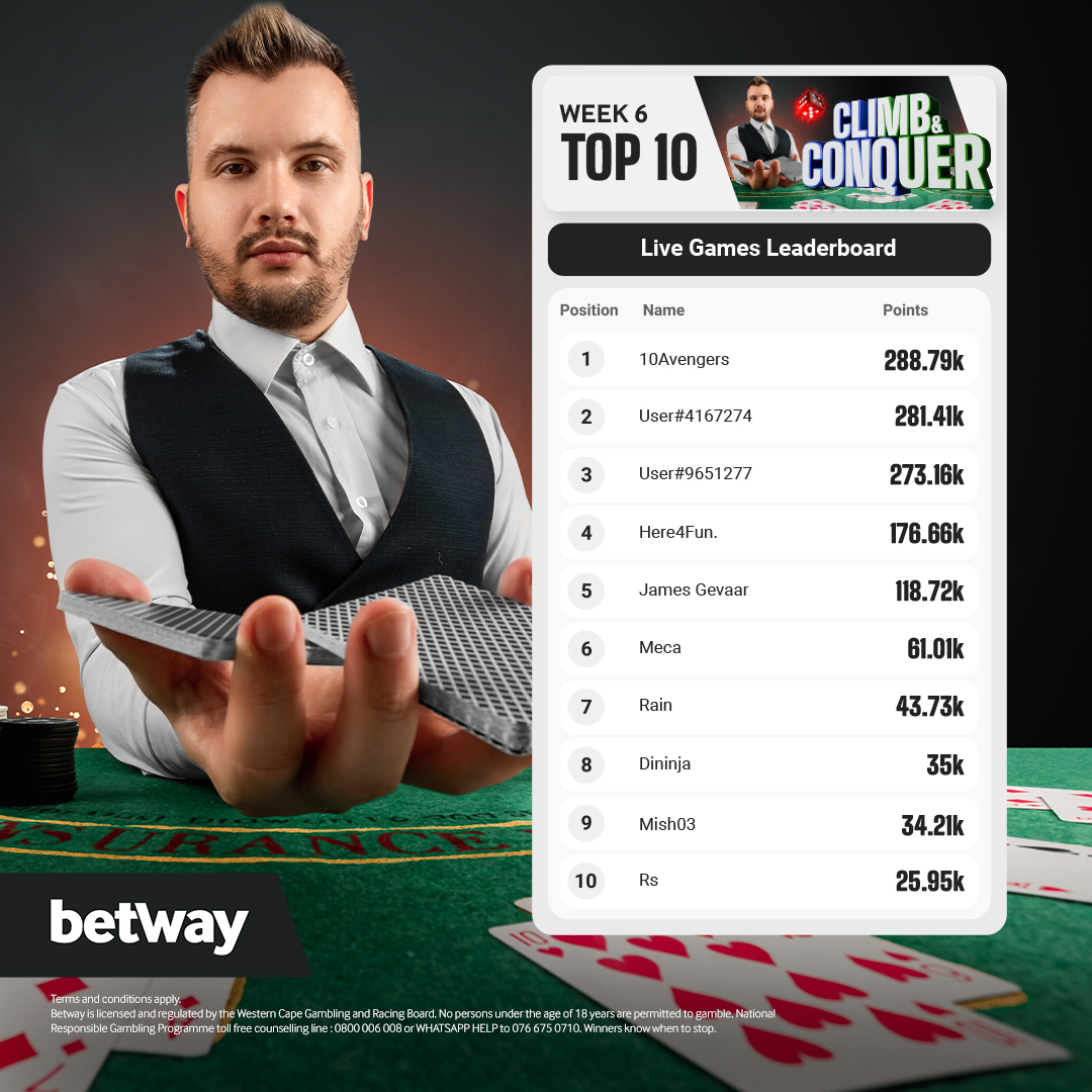 The race to the top is heating up, and time is running out⏳ 

Check the leaderboards and make your climb while you still can👉 bit.ly/3Fr4hul