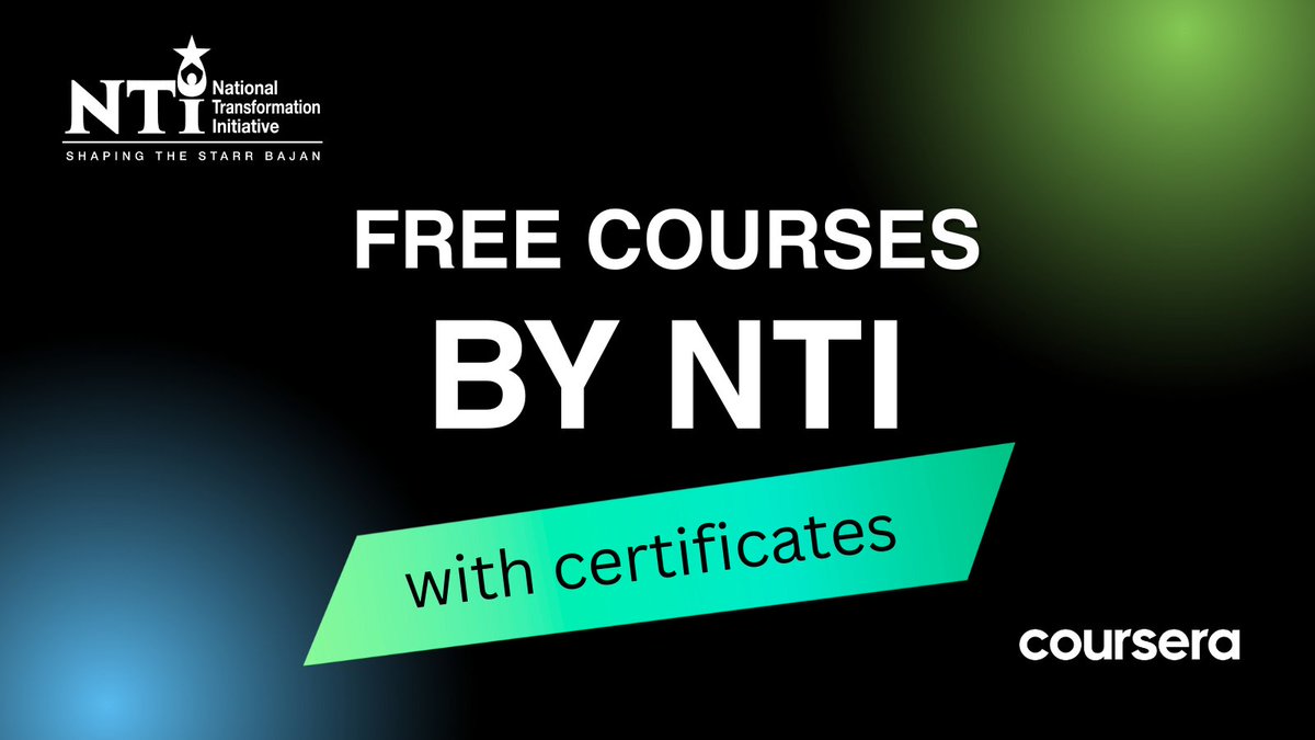 Whether you’re a coconut vendor, shopkeeper, school leaver, or pro aiming to reskill—NTI’s FREE courses are for YOU!

No matter your background, there's something for everybody. 🔥

#NTIImpact #Barbados #FreeCourses #LifelongLearning #LevelUpBarbados #NTIStarrBajan