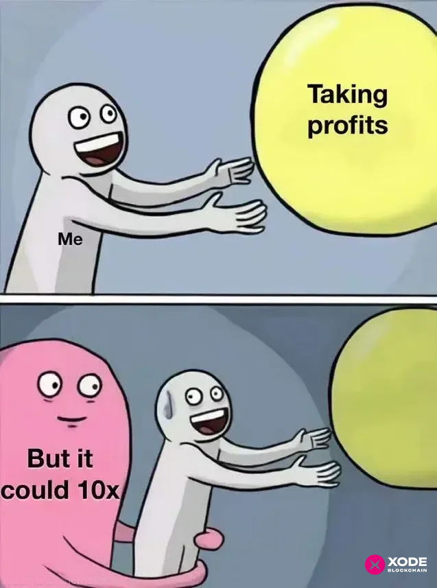 XodeNet's tweet photo. Me: “Time to take profits!” 💰😎
My brain: “But what if it 10x-es tomorrow?” 🧠💀
Welcome to the mental gymnastics of Web3 investing.
Just another day in the life of a degenerate HODLer. 😂
👇 Who else has held too long? Drop a 🙋♂️ below
#XODE #CryptoMemes #Web3Feels #ProfitFOMO #DiamondHands #XODEBlockchain #DeFiLife #HODLLogic