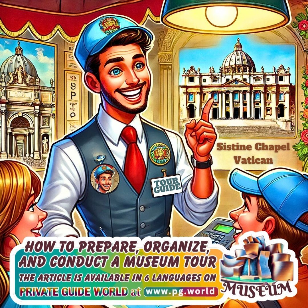 wwwpgworld's tweet image. Discover the secrets to a captivating museum tour! Master storytelling, handling diverse groups, and museum etiquette with ease. Available in 6 languages on PRIVATE GUIDE WORLD 👉 pg.world/articles/pepar…
#TourGuideTips #MuseumExperience #CityGuides #TravelExperts #MuseumTours