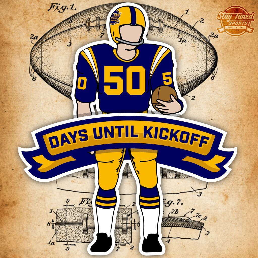 Stay Tuned Sports (@stsportspodcast) on Twitter photo #NFL #Countdown #CountdownToKickoff #50Days #NFL #Countdown #CountdownToKickoff #50Days