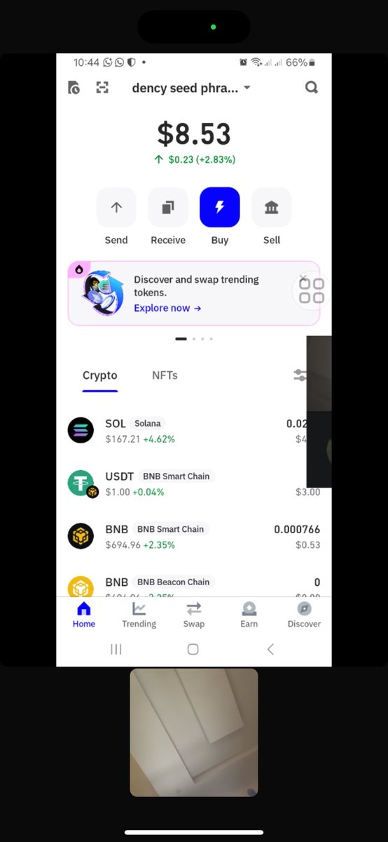 SaneraGermaine's tweet photo. My Sis woke me up today 

All of a sudden she wants to be serious with Web3 🙂

I was like cool how do I help,

She said she wasn’t understanding her own version of Dexscreener,

So I walked her through it,

We researched a token together and when it was time to buy this girl didn’t have Sol 🙂

But she had $8 Usdt in BNB Chain 

Part of me wanted to send her Sol …… But I remembered @KyberNetwork just integrated Solana in their Cross chain Swap 

So I was like Nahhhhhh we’d Bridge that your USDT 😌 I ain’t sending Shiii

I walked her through bridging from BNB to Solana in the most simplest way possible using @KyberNetwork 

Even much simpler than using CEX.

This girl was happy she learnt bridging before learning Swapping 😂😂

If you are still using CEX for cross chain swaps you might want to try Kyberswap 

When you do let me know what you think🤔
