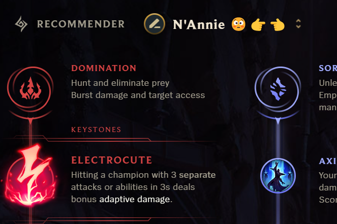 Saviez-vous qu'on peut mettre des emoji dans les titres de pages de runes? À utiliser à bon escient évidemment. #LeagueOfLegends
