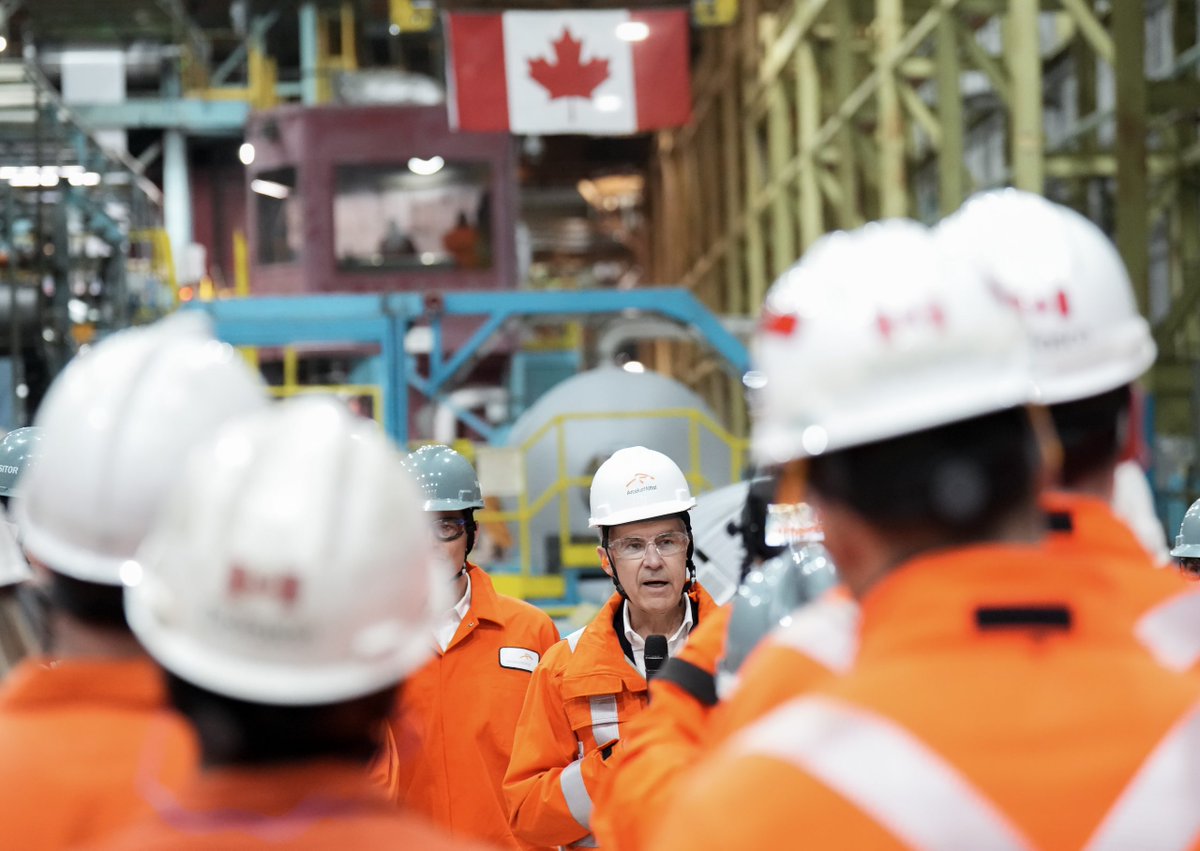 kady's tweet image. New from me:  Carney heads to Hamilton to outline next steps to support steel sector ipolitics.ca/2025/07/16/car…