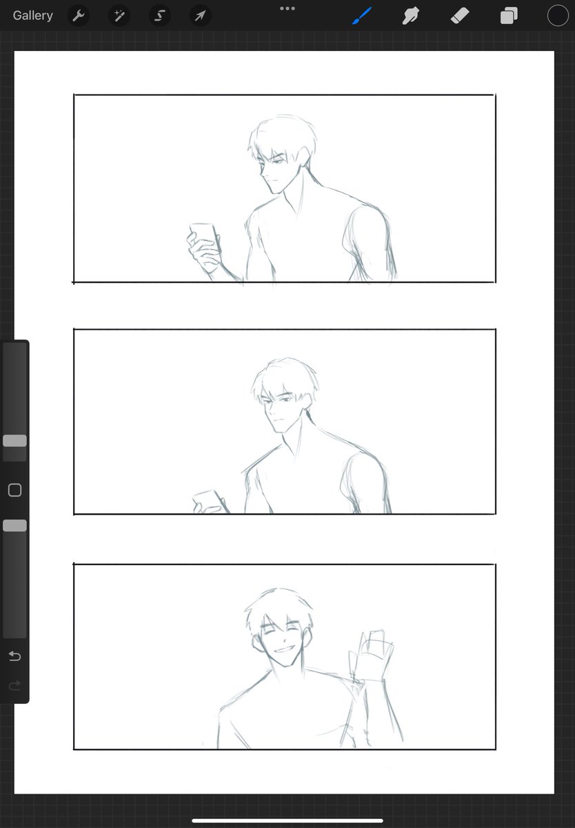 1710_melt's tweet image. Short comic WIP 👀👀
🍎❄️