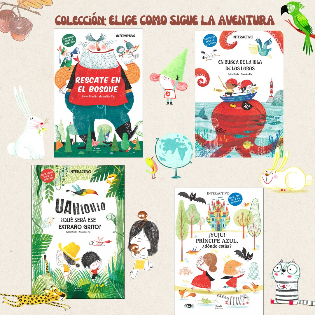 ¡Los álbumes interactivos que no pueden faltar en tus estanterías este verano! 📚✨
koalaediciones.es/categoria-prod…