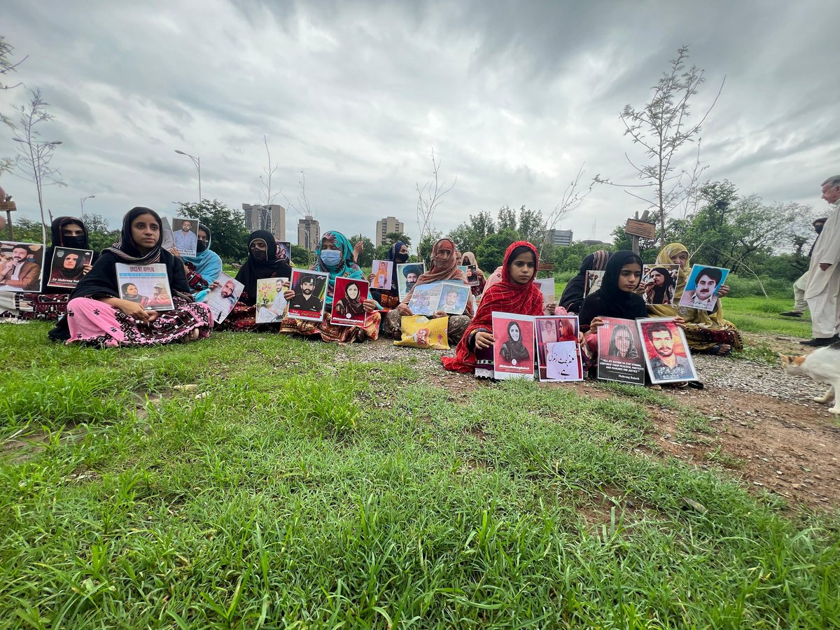 TheNativeVoices's tweet image. News: Baloch women activists and family members of BYC leader Dr. Maharang, along with the families of victims of enforced disappearances, have started a sit-in in front of the National Press Club in Islamabad.