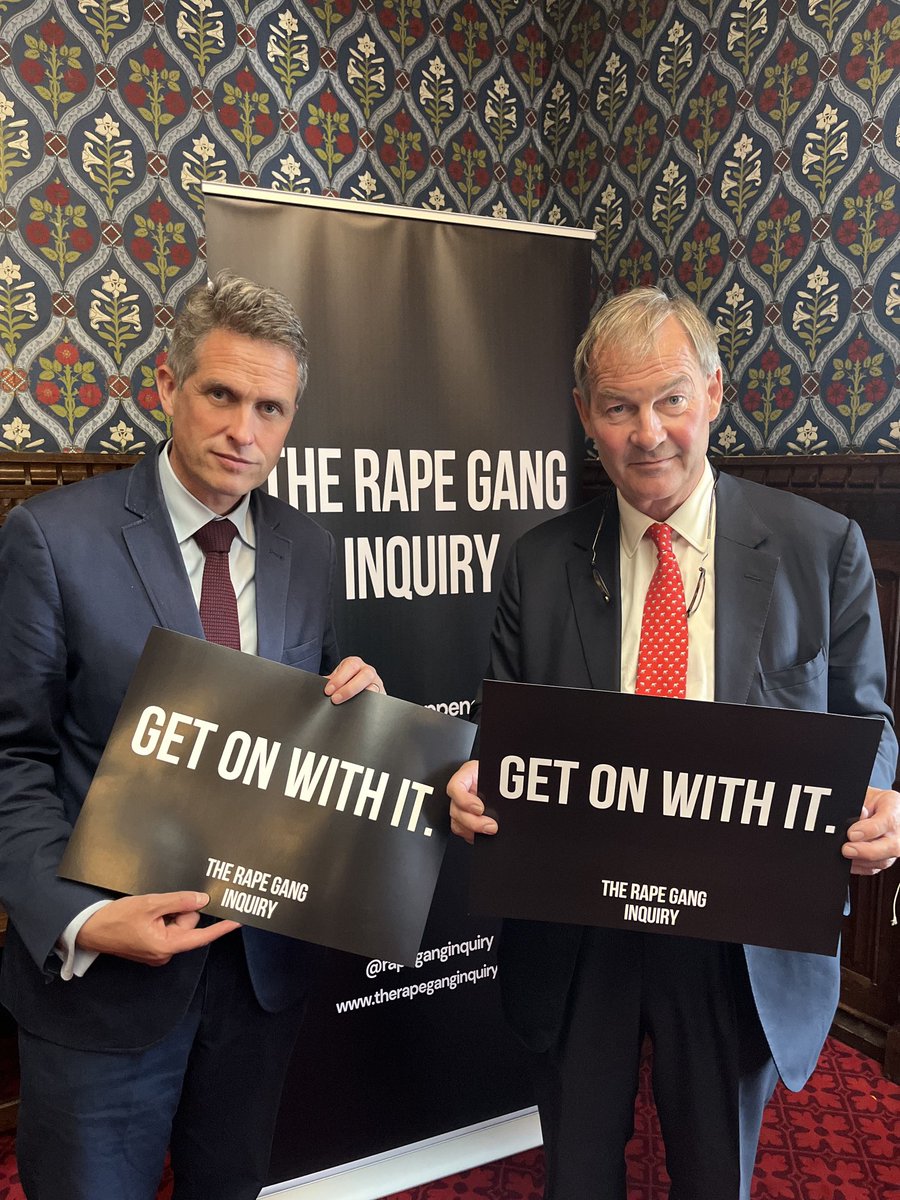 GavinWilliamson's tweet image. Thank you @RupertLowe10 for the work that you are doing to expose what has happened by driving forward your Rape Gang Inquiry.
You have the support and appreciation of so many.