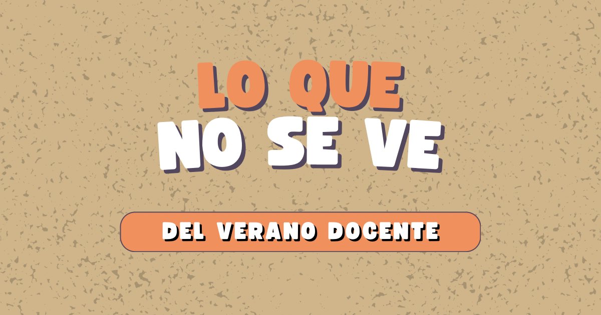 “Tantas vacaciones…”: lo que no se ve del trabajo docente #blog

elaulaabierta.com/post/tantas-va…