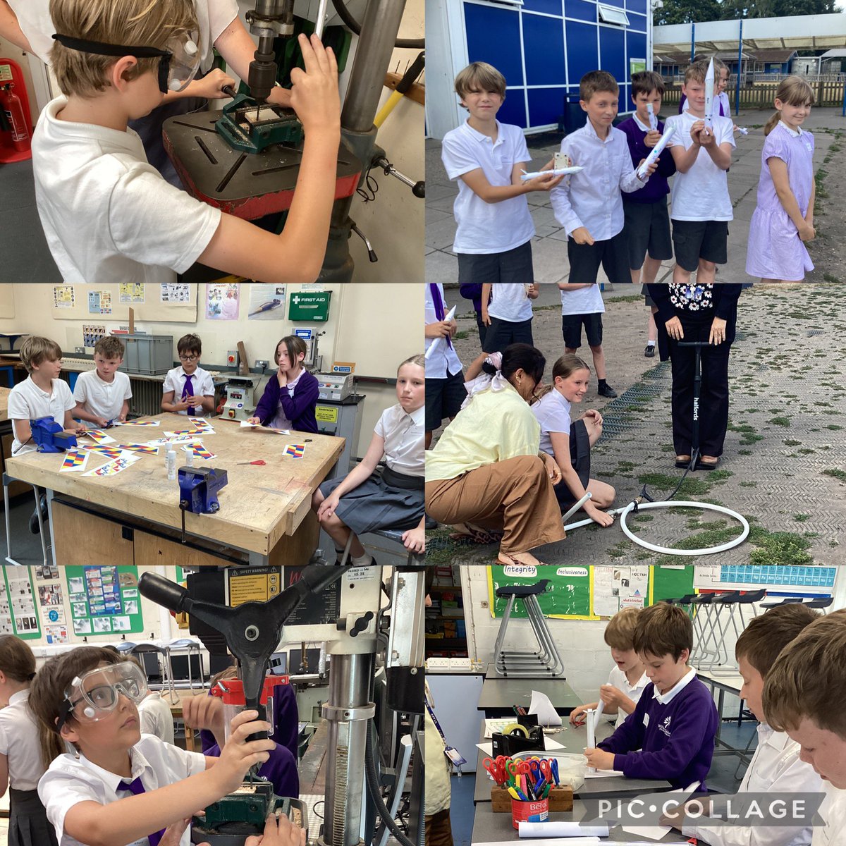 Last week, some lucky year 5 pupils took part in a STEM event at Collingwood College. They made wooden aliens, rockets and flexagons - impressing the organisers with their teamwork and excellent manners. Good luck at the awards ceremony!