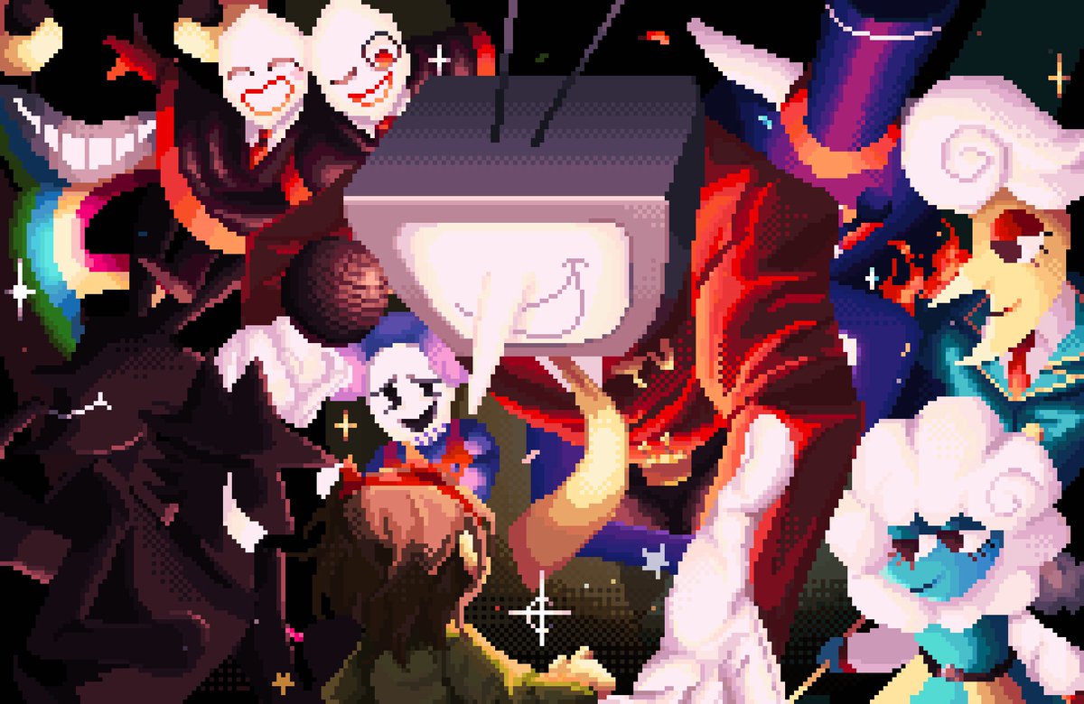 ずっと一緒‼️
 #DELTARUNE