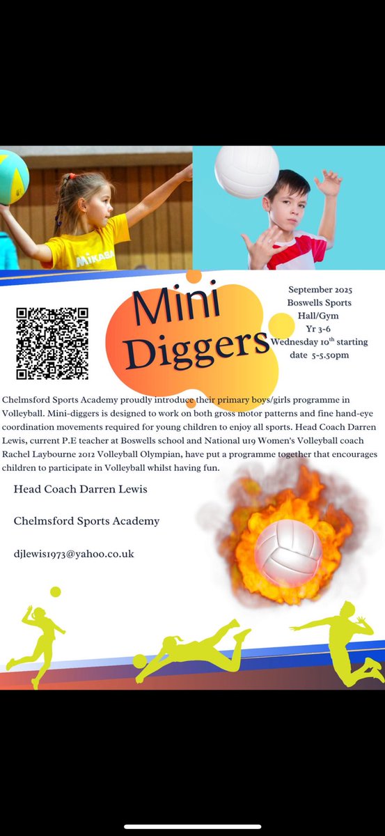 Lots of opportunities to get involved in volleyball for lots of different age group!! 🏐🏐🏐🏐