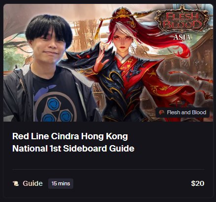 metafy.gg/guides/view/re…
Coming in hot! 🗣🔥
Here's my full sideboard guide with my takes on red line Cindra!
Including some tips and short comments for different matches!
Check it out if you want to draconic head jap everyone!