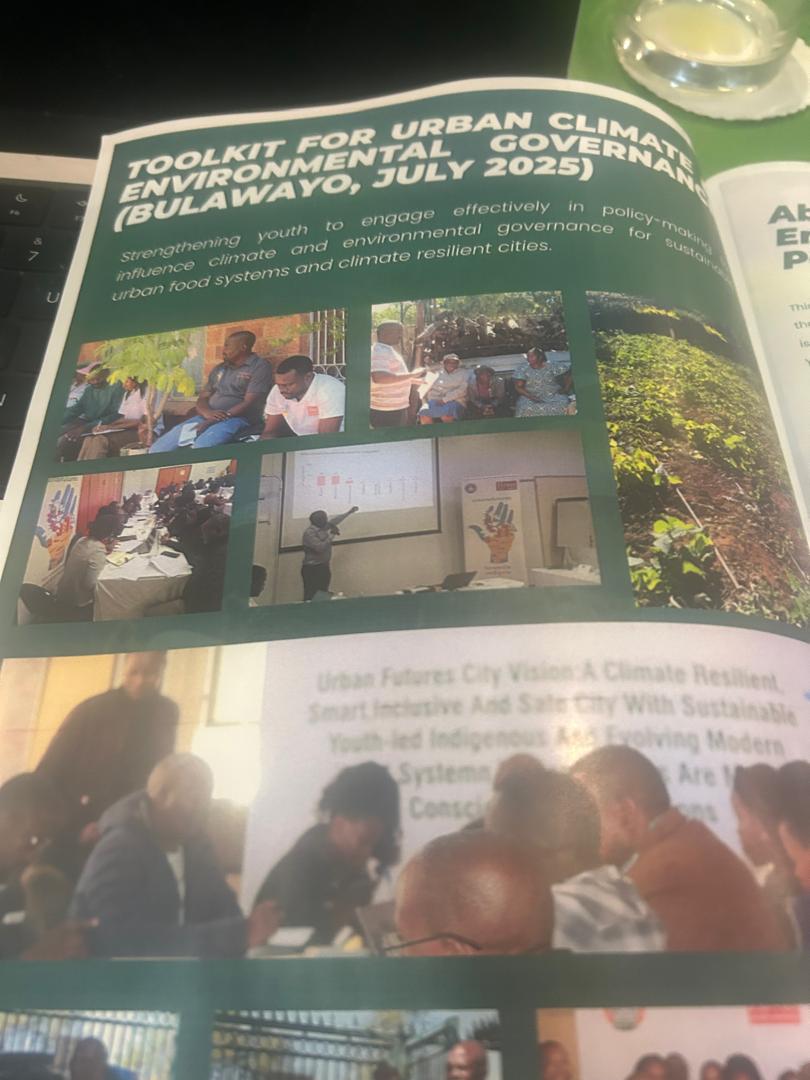 Zimbabwe Environmental Law Association (ZELA) (@zela_infor) on Twitter photo ✅ Done! This week, we completed the in-person Green Policy Training with the Bulawayo Vendors and Traders Association (BVTA) <a href="/bvtatrust/">#byovendors</a> , supported by <a href="/hivosrosa/">Hivos Southern Africa</a>!
Proud to present our Climate & Environmental Governance policy toolkit 🛠️—equipping youth in Bulawayo to champion ✅ Done! This week, we completed the in-person Green Policy Training with the Bulawayo Vendors and Traders Association (BVTA) <a href="/bvtatrust/">#byovendors</a> , supported by <a href="/hivosrosa/">Hivos Southern Africa</a>!
Proud to present our Climate & Environmental Governance policy toolkit 🛠️—equipping youth in Bulawayo to champion