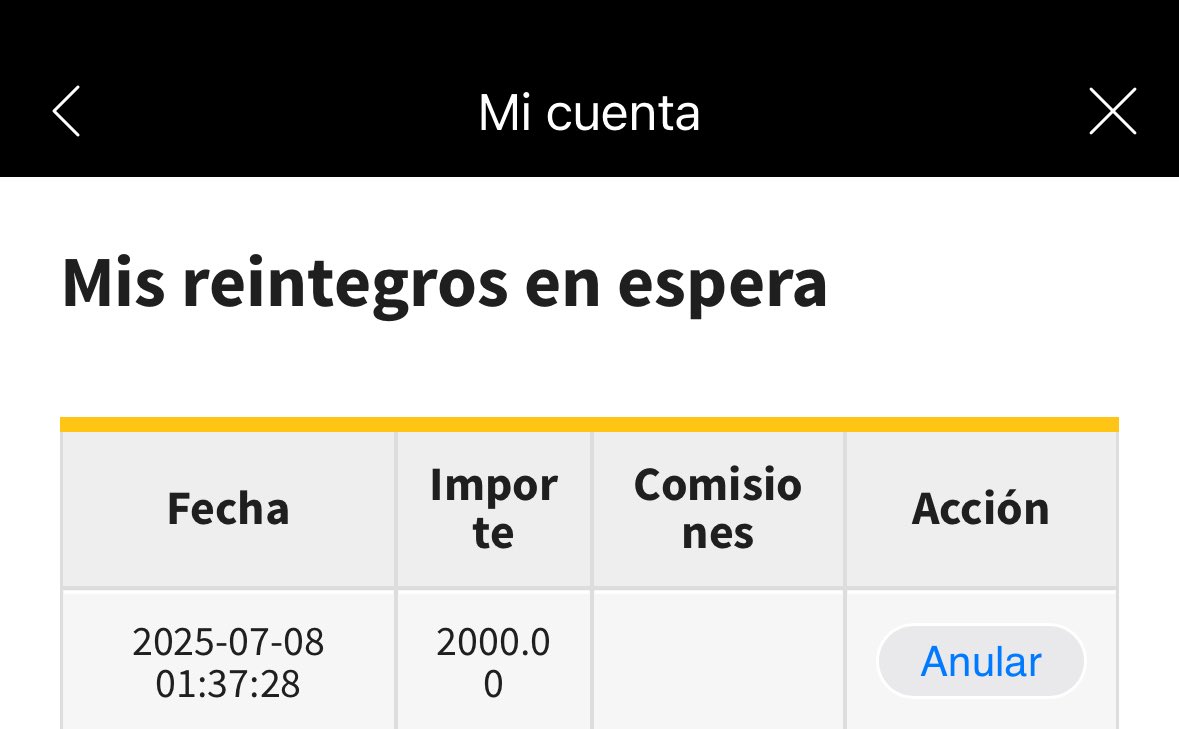 DavidVazGar's tweet photo. @Winamax_Espana todo bien? 1 semana para un reintegro? Contacto en varias ocasiones por correo y me respondéis en bucle haciéndome perder el tiempo. Usuario: vazquez007 https://t.co/2bt7vLU9MZ