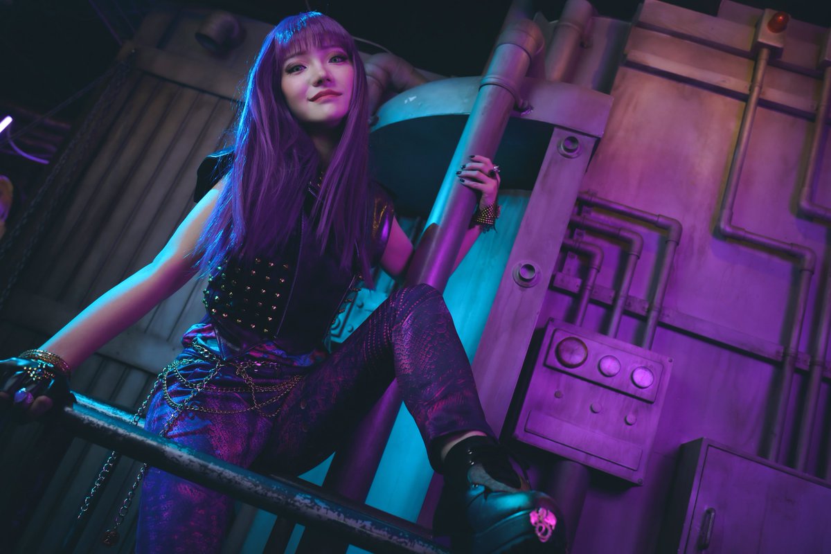 ⚠️cosplay 仮装
Descendants2 / Mal Vaasa
ディセンダント2 / マル

We got all the ways to be
　　　W-I-C-K-E-D