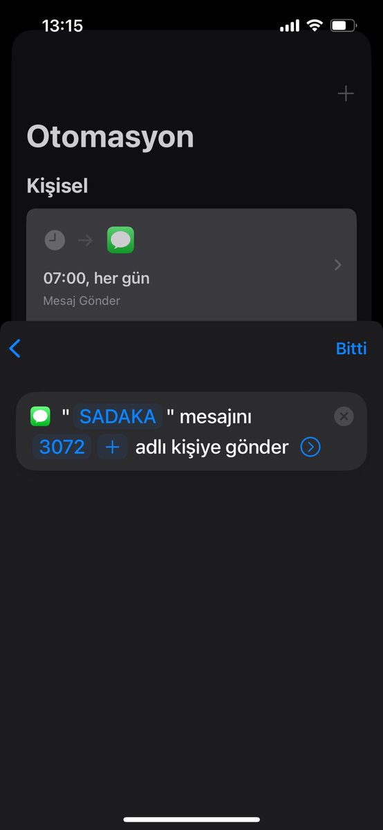 drmelihturan's tweet photo. Günlük sigorta: sadaka otomasyonu. https://t.co/YS9YFLIBiu