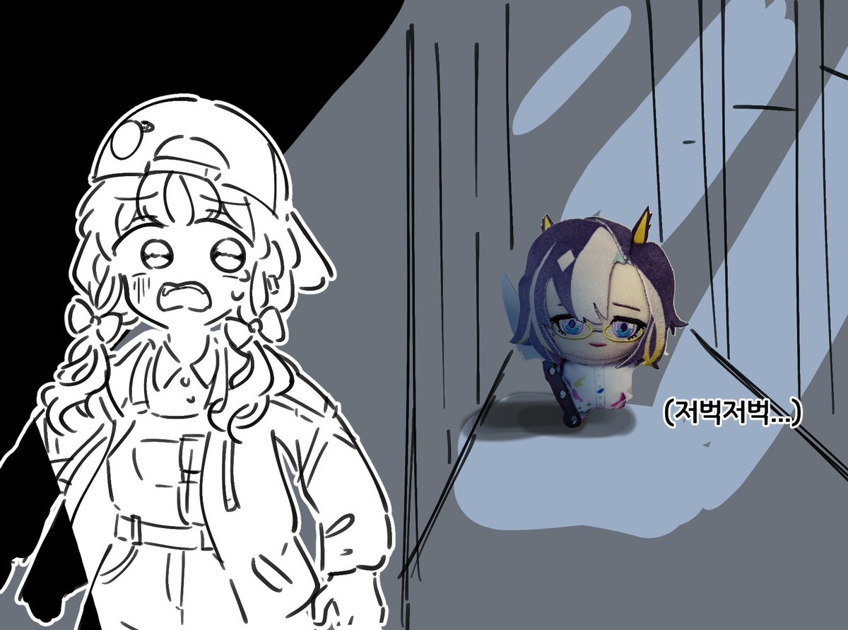Garve_YOLO's tweet image. 낙서 몇 개