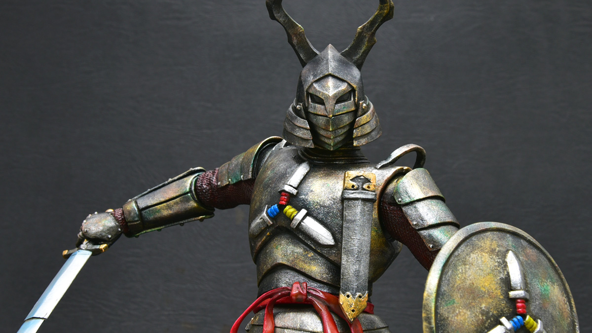 MefTeam's tweet image. 【#ワンフェス2025夏 新作】  
ワンフェス展示用の見本です！
【魔人ハンター ミツルギ】
・￥20,000
・ノンスケール/全高約250mm
・販売数：10
・原型製作：StudioNello/@ran925 
・ブース番号【6-08-08】ＭＥＦ＆チーム・ストライク！
皆様のお越しを心よりお待ちしております🙂
 #WF2025S