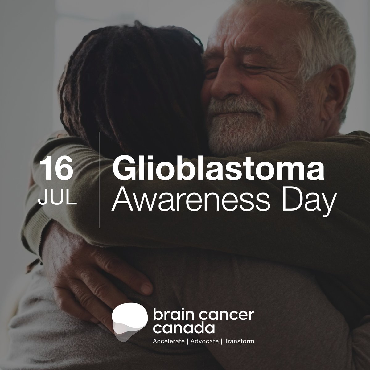 braincancercan's tweet image. Two days ago, we asked the community to describe Glioblastoma in just one word.
The overwhelming majority responded with words like devastating and unfair, followed closely by awful, cruel, hell, mean, relentless, ruthless, terminal, thief, trauma, and unforgiving.
But, one…